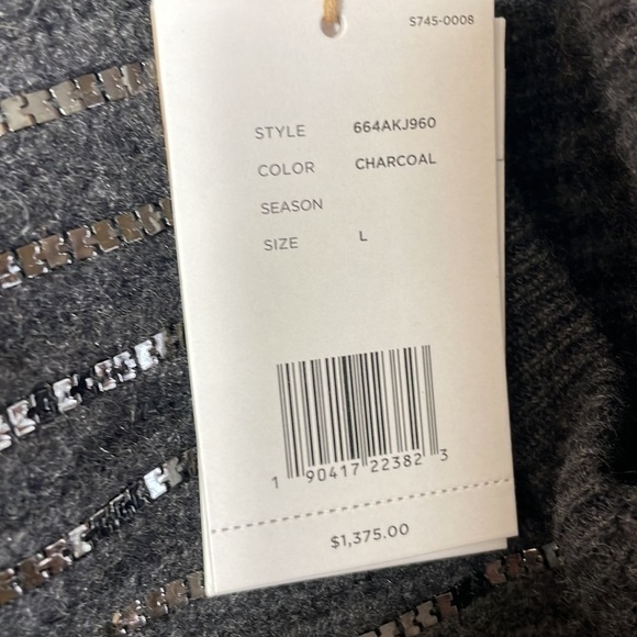 Michael Kors Collection Cashmere Sequin sweater L - Picture 6 of 10